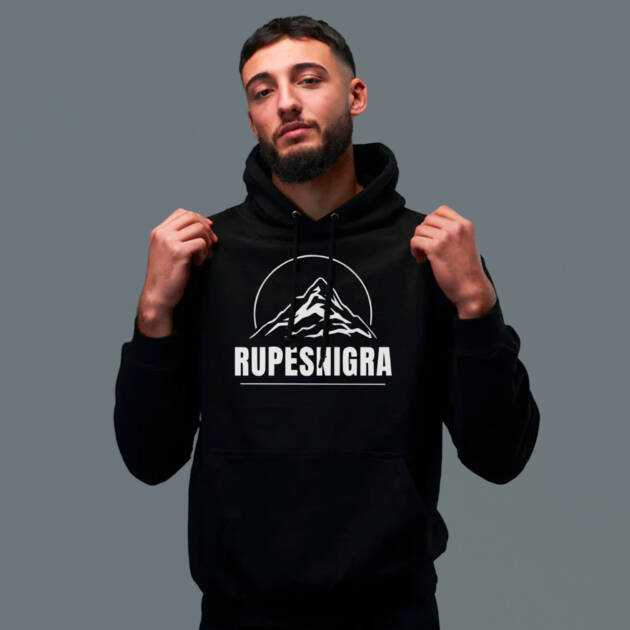 Sweatshirt Noir RupesNigra